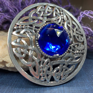 Celtic Knot Brooch, Celtic Jewelry, Irish Jewelry, Scotland Jewelry, Anniversary Gift, Tartan Pin, Kilt Pin, Viking Jewelry, Norse Brooch