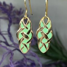 Load image into Gallery viewer, Pastel Celtic Knot Earrings
