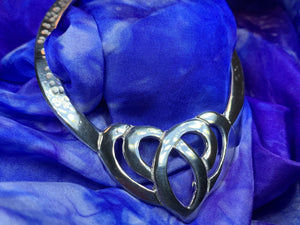 Celtic Heart Scarf Ring