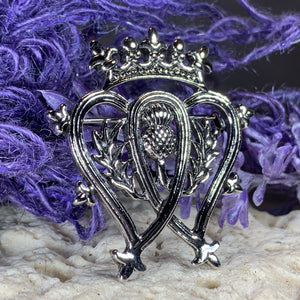 Thistle Luckenbooth Brooch