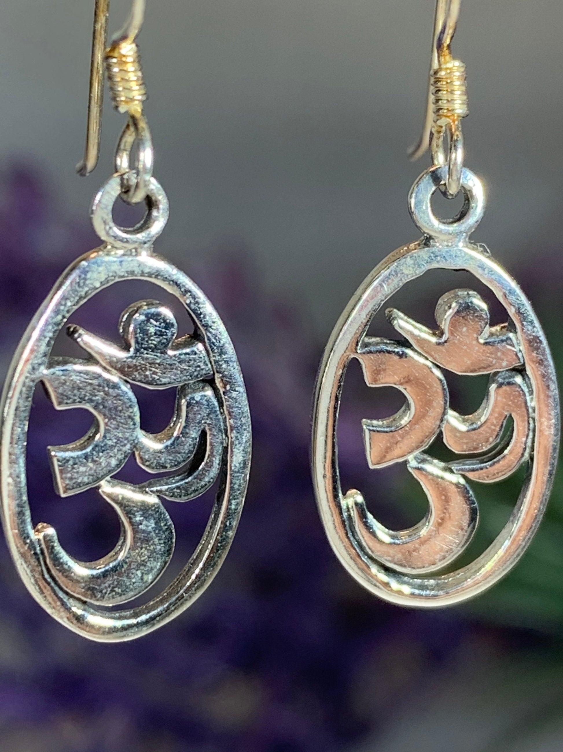 Petite Om Earrings — view 4
