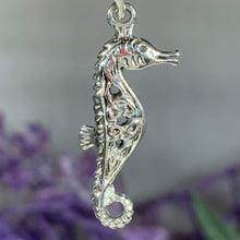 Load image into Gallery viewer, Celtic Seahorse Necklace

