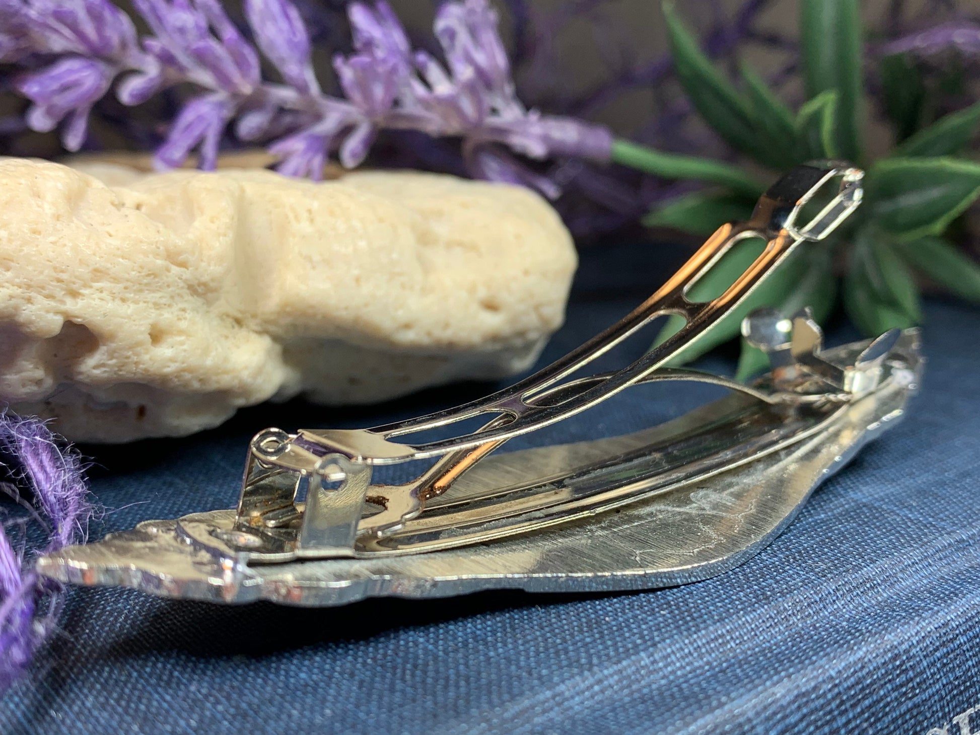Celtic Flowers Hair Clip for Women — view 7