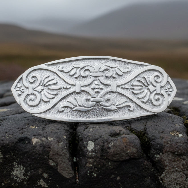 Irish Celtic Knot Hair Clip for Women