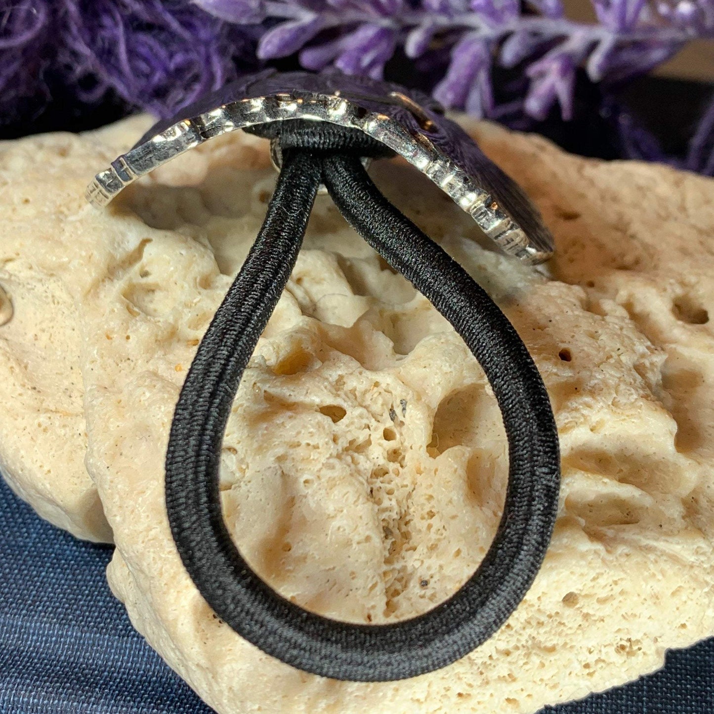 Gingko Ponytail Holder — view 5