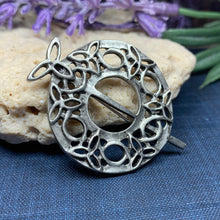 Load image into Gallery viewer, Seven Trinity Knot Brooch
