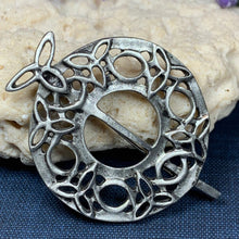 Load image into Gallery viewer, Seven Trinity Knot Brooch
