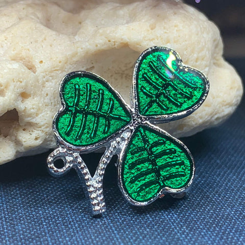 Load image into Gallery viewer, Wee Shamrock Lapel Pin

