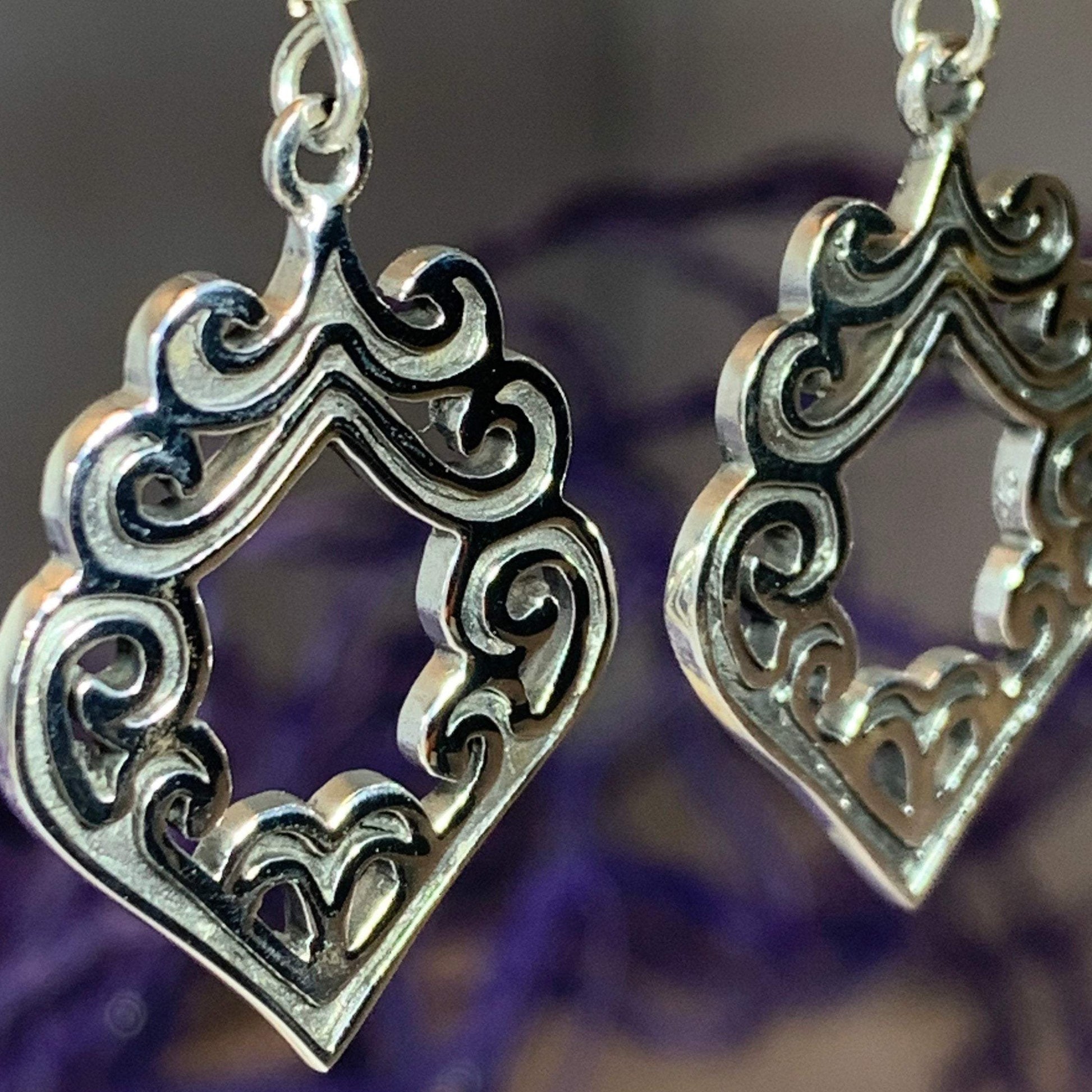 Irena Celtic Knot Earrings — view 3
