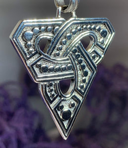 Inner Strength Trinity Knot Necklace