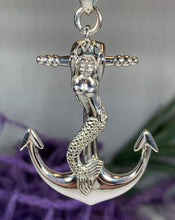 Load image into Gallery viewer, Mermaid Anchor Necklace
