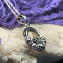 Load image into Gallery viewer, Petite Claddagh Necklace
