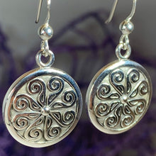 Load image into Gallery viewer, Edana Celtic Spiral Earrings
