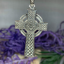 Load image into Gallery viewer, Macaille Celtic Cross Necklace
