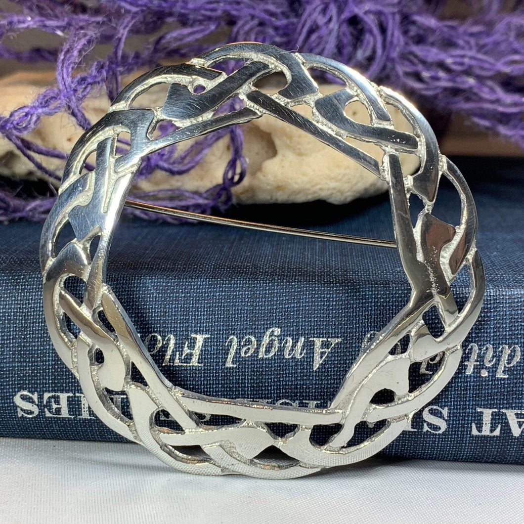 Claire Celtic Knot Brooch