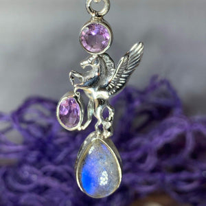Aura Pegasus Necklace