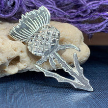 Load image into Gallery viewer, Brave Little Thistle Brooch

