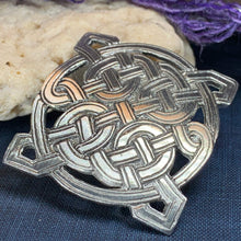 Load image into Gallery viewer, Donegal Celtic Knot Brooch
