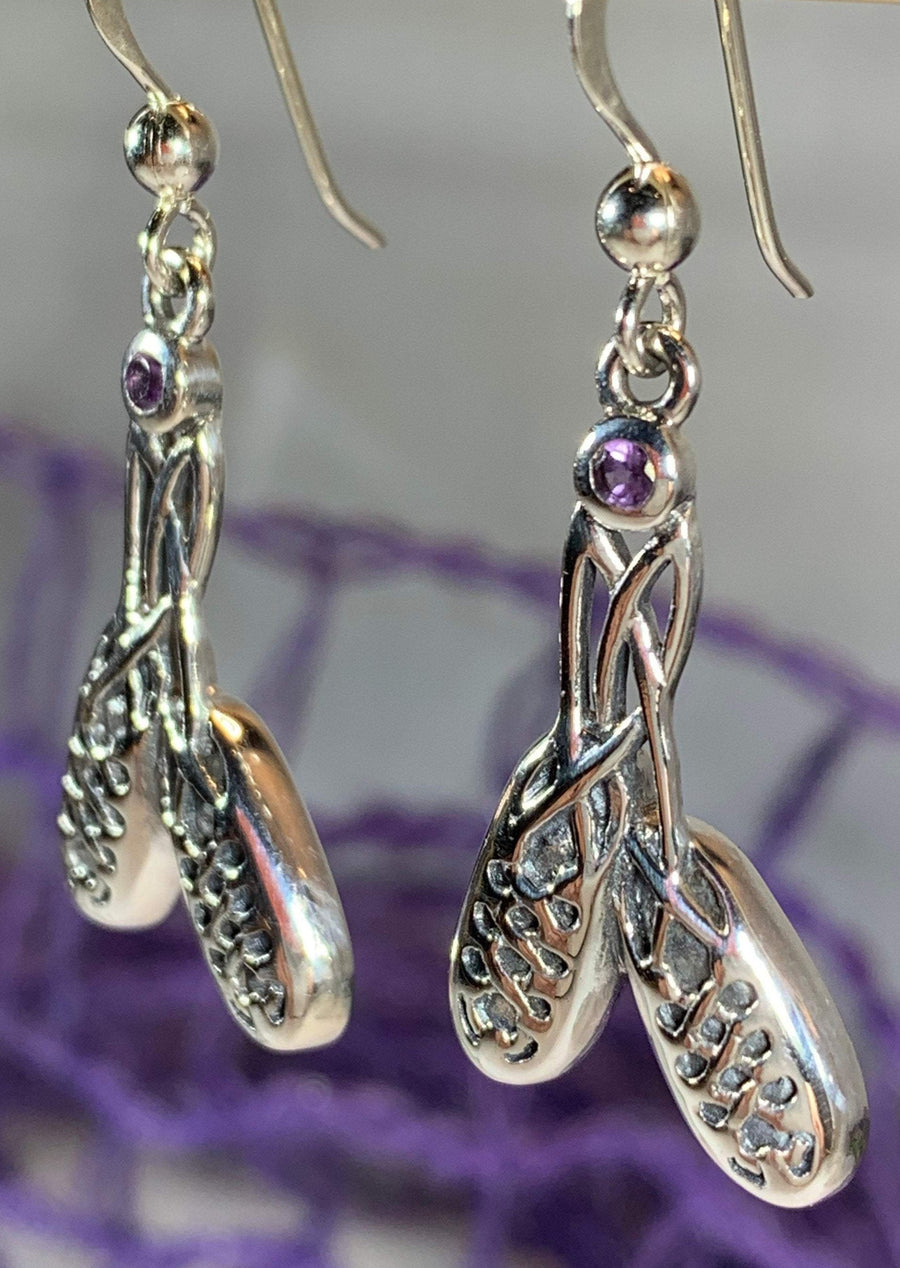 Irish Dance Shoes Earrings in Sterling Silver