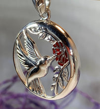 Load image into Gallery viewer, Tropical Hummingbird Necklace
