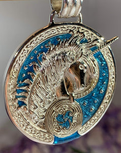 Celtic Unicorn Necklace