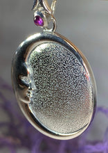 Load image into Gallery viewer, Amethyst Moon Necklace 02
