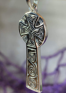 Modern Celtic Cross Necklace