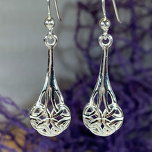 Load image into Gallery viewer, Trinity Knot Drop Earrings
