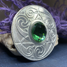 Load image into Gallery viewer, Ancient Echo Celtic Knot Brooch 05

