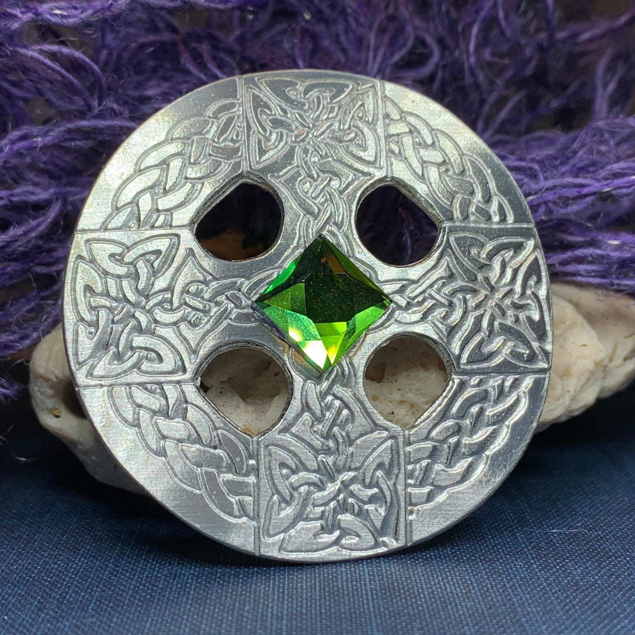 Silver Brooch Silver Celtic Knot Brooch