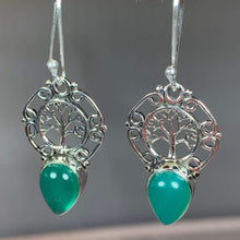 Load image into Gallery viewer, Ancient Tree of Life Earrings 02
