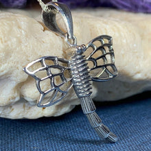 Load image into Gallery viewer, Celtic Dragonfly Necklace
