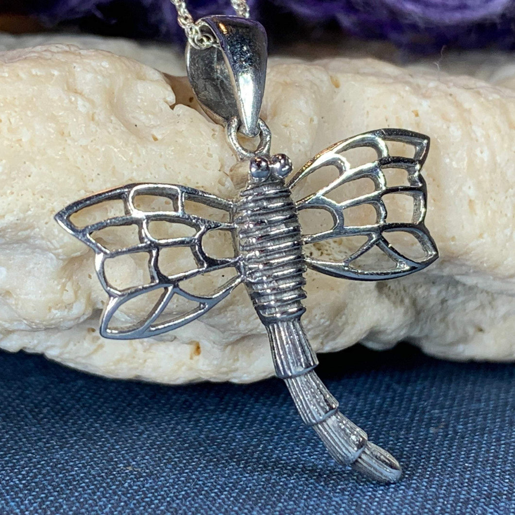 Celtic Dragonfly Necklace