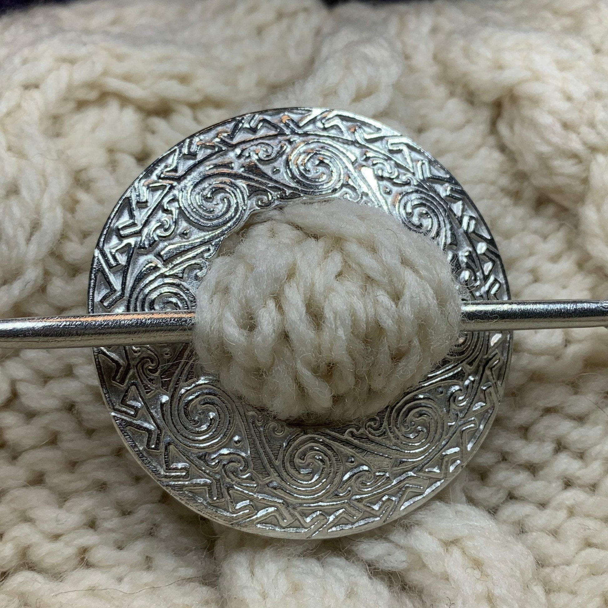 Isla Celtic Scarf Ring — view 3
