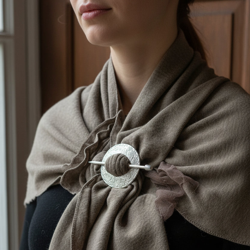 Isla Celtic Scarf Ring — view 2