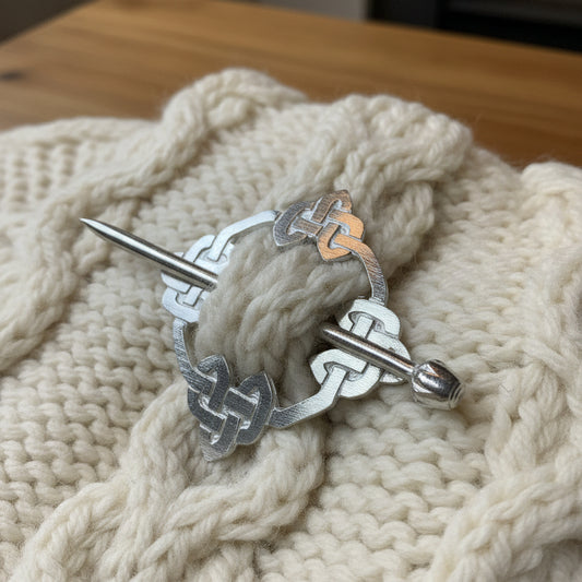 Ailsa Celtic Scarf Ring 06