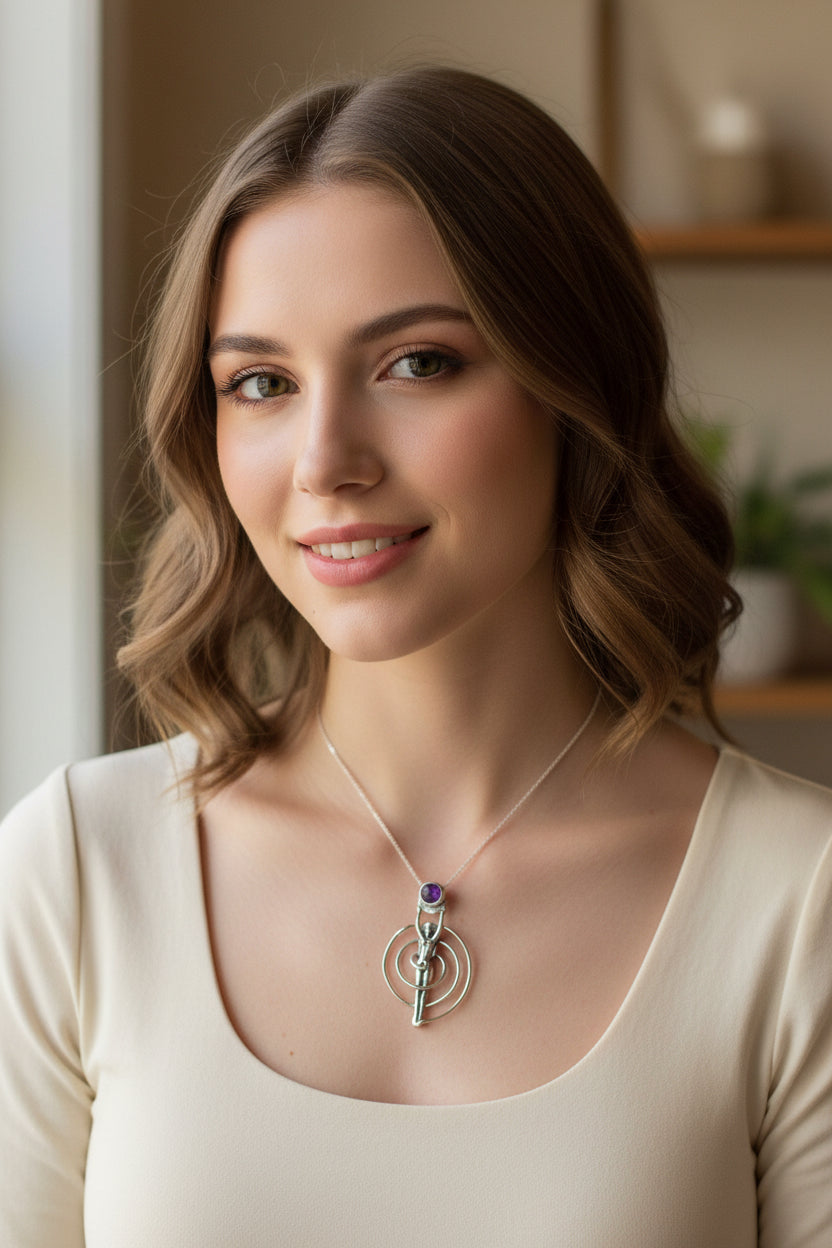 Danu Spiral Necklace — view 9