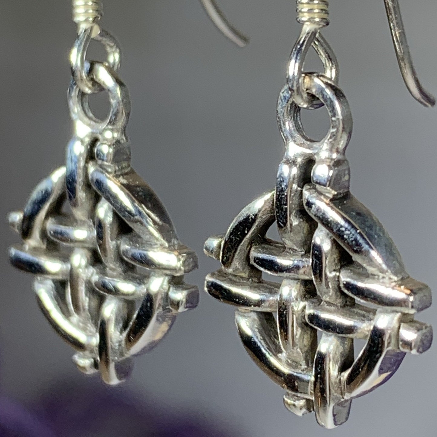 Shield Knot Earrings — view 8