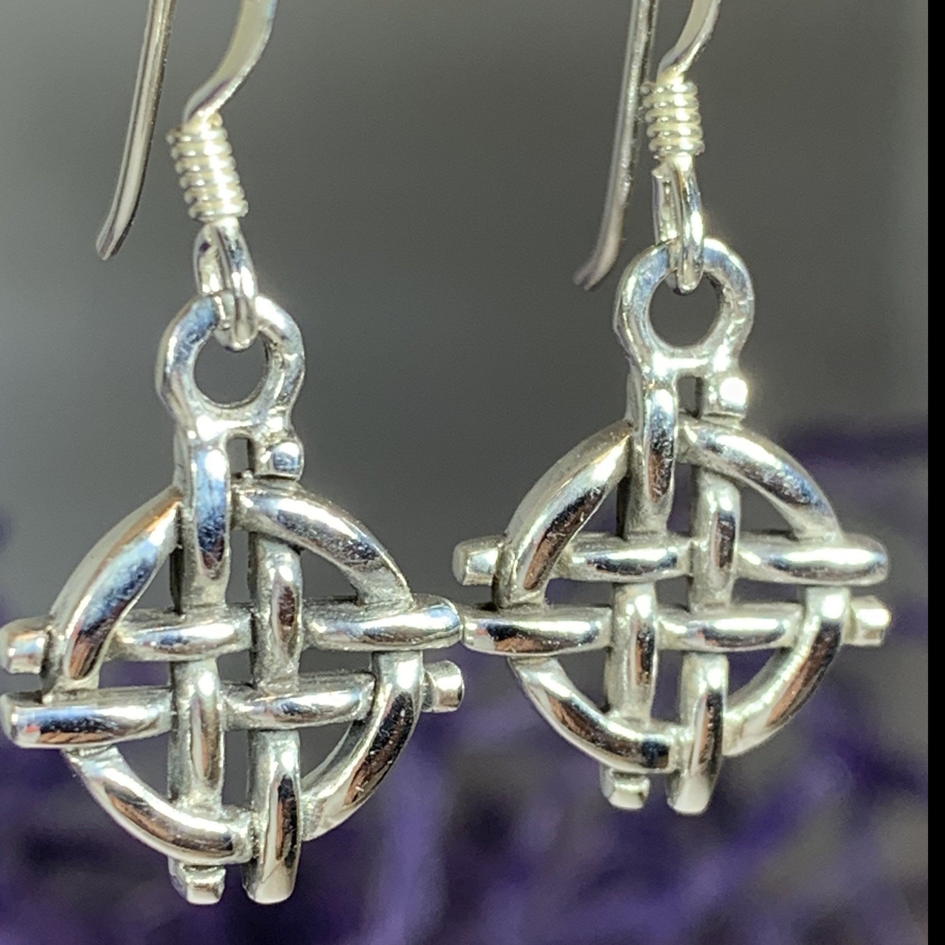 Shield Knot Earrings — view 6