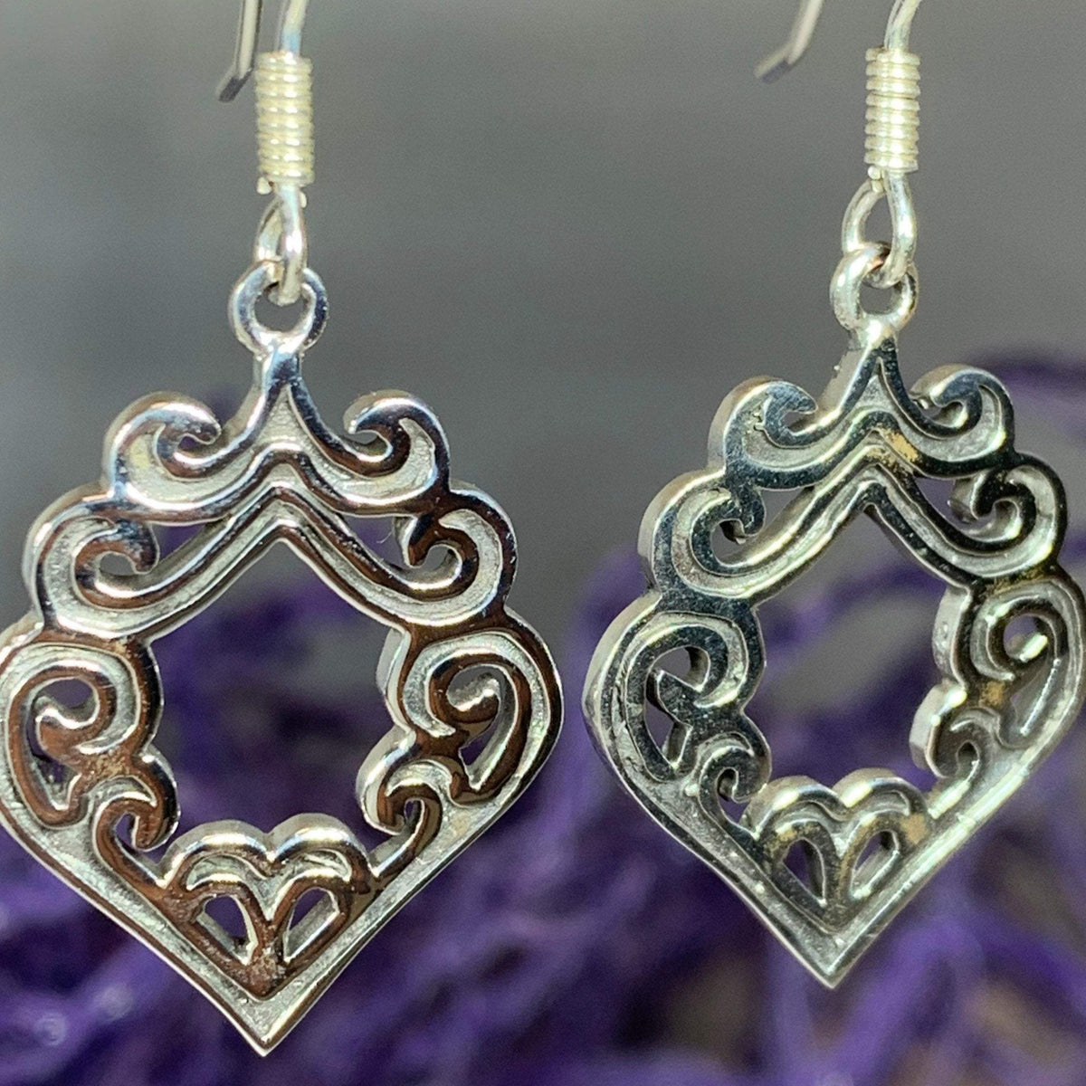 Irena Celtic Knot Earrings – Celtic Crystal Design Jewelry