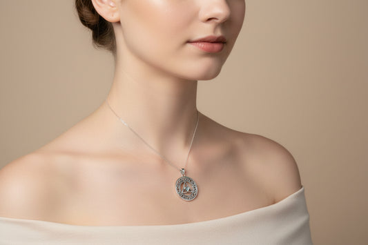 Nyx Trinity Knot Necklace — view 7