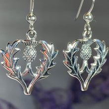 Load image into Gallery viewer, Wee Thistle Earrings
