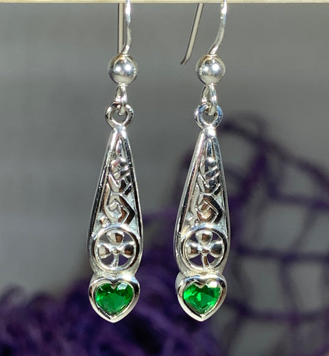 Load image into Gallery viewer, Shamrock Love Earrings
