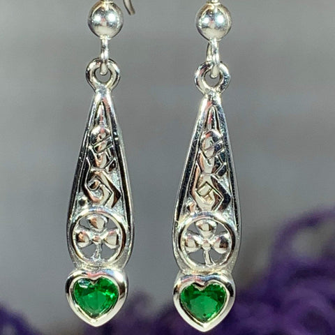Load image into Gallery viewer, Shamrock Love Earrings
