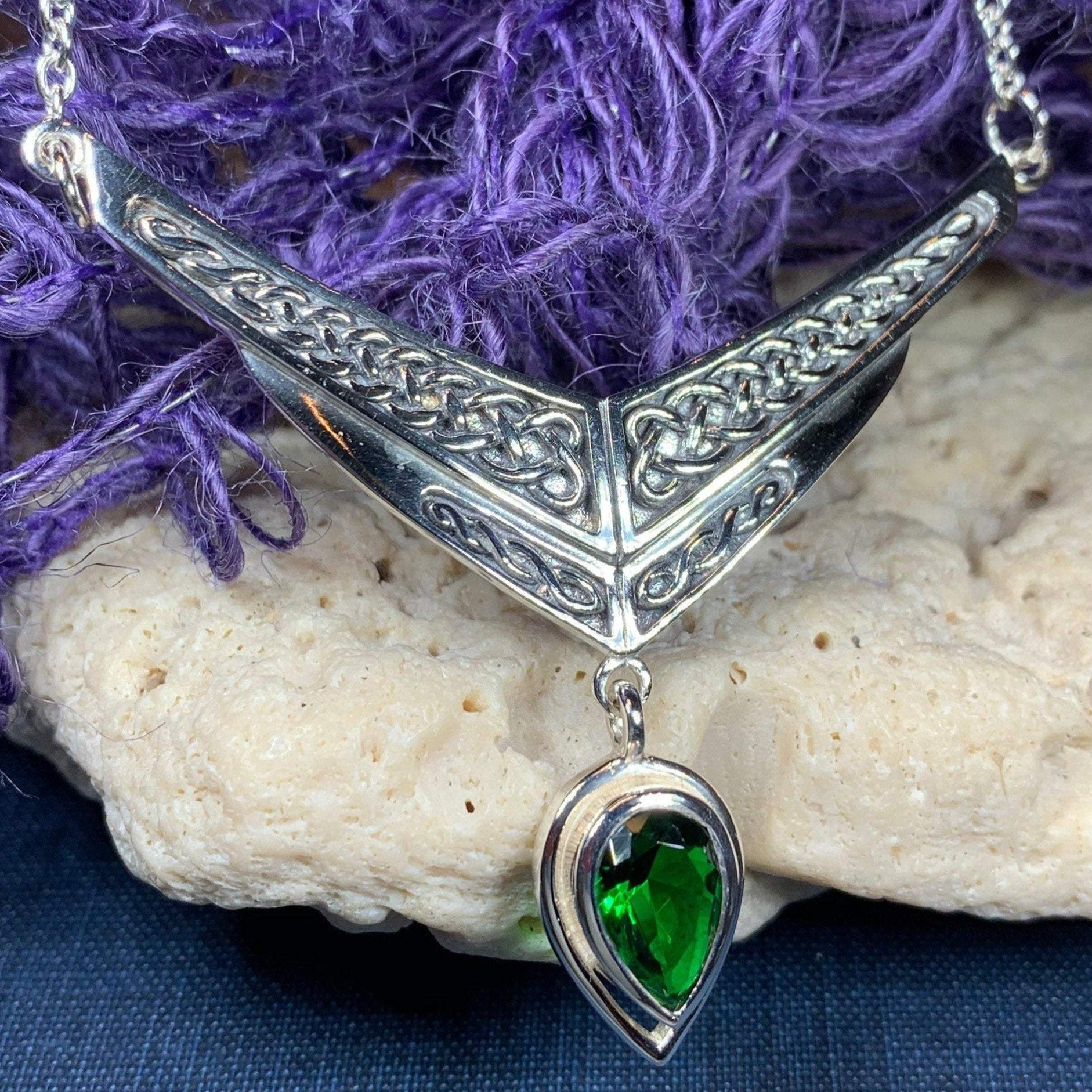 Celtic Chevron Necklace — view 4