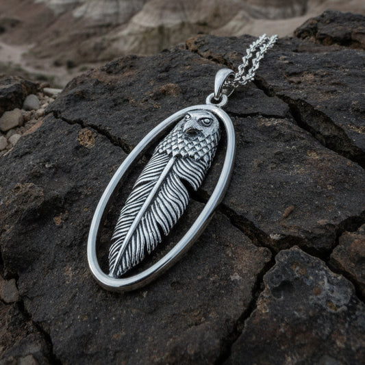 Eagle Feather Necklace — view 6