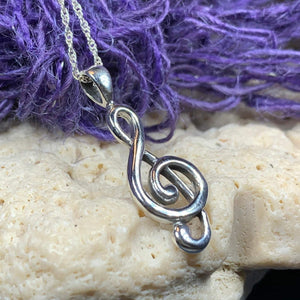 Sweet Music Note Necklace