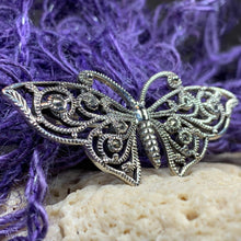 Load image into Gallery viewer, Marcasite Butterfly Brooch

