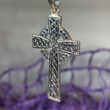 Load image into Gallery viewer, Foellan Celtic Knot Cross Necklace
