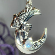 Load image into Gallery viewer, Gealach Moon Goddess Necklace
